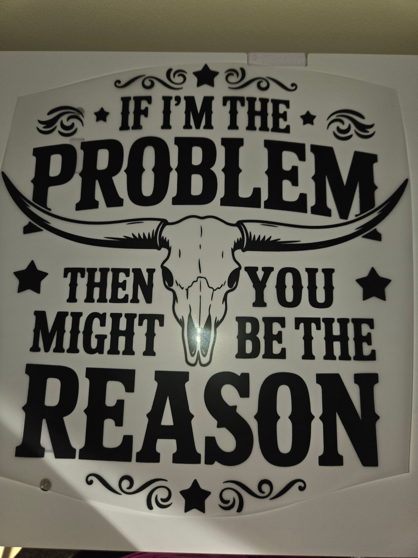 IF I'M THE PROBLEM